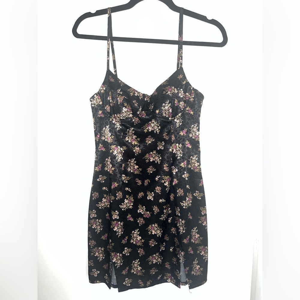 Black Floral Dress from Grey Bandit